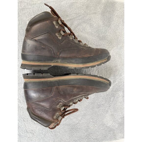 Timberland Euro Hiker Shoes Mens Size 9.5 Brown Leather Hiking Boots 95100 main image 11